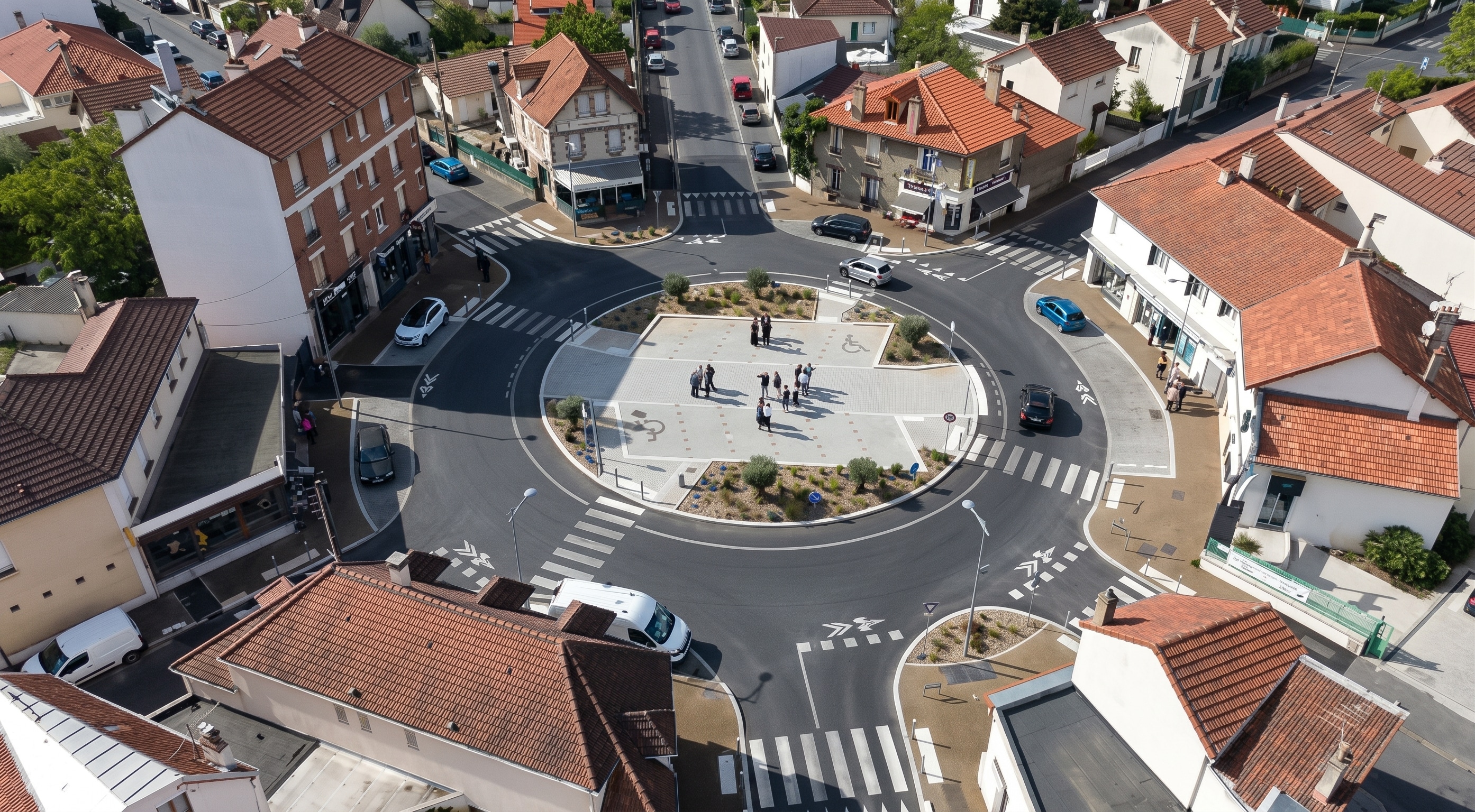 Thomas Chazal, maire de Vigneux-sur-Seine, lors de l’inauguration de la place Anatole-France